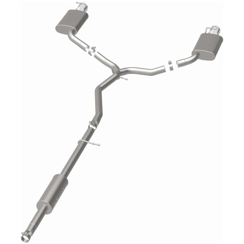Magnaflow — MagnaFlow 11-13 Ford Explorer V6 3.5L SS Catback Exhaust Dual Split Rear Exit w/ 3.5in SS Tips
Cat-Back - view 4