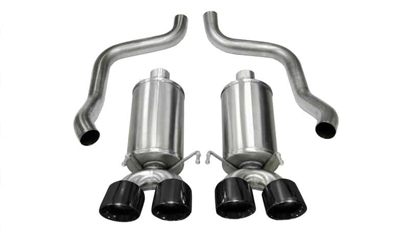 CORSA Performance — Corsa 2005-2007 Chevrolet Corvette C6 6.0L V8 Black Xtreme Axle-Back Exhaust
Exhaust - view 2
