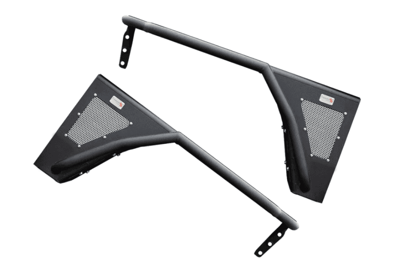 Fishbone Offroad — Fishbone Offroad 97-06 Jeep Wrangler Front Tube Fenders Paintable Mesh Upgrade - view 1