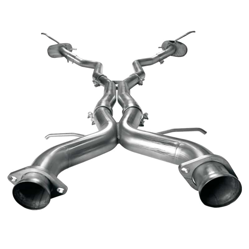 Kooks Headers — Kooks 2018+ Dodge Durango SRT 6.4L 3in Catback w/X-Pipe Exhaust (Use w/Factory Tips)
OEM x 3in. Cat-Back
OEM x 3" Cat-Back - view 2