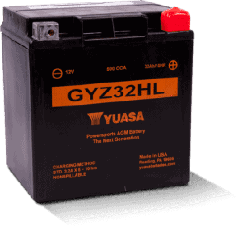 Yuasa Battery — Yuasa GYZ32HL High Performance Maintenance Free AGM 12-Volt Battery - view 2