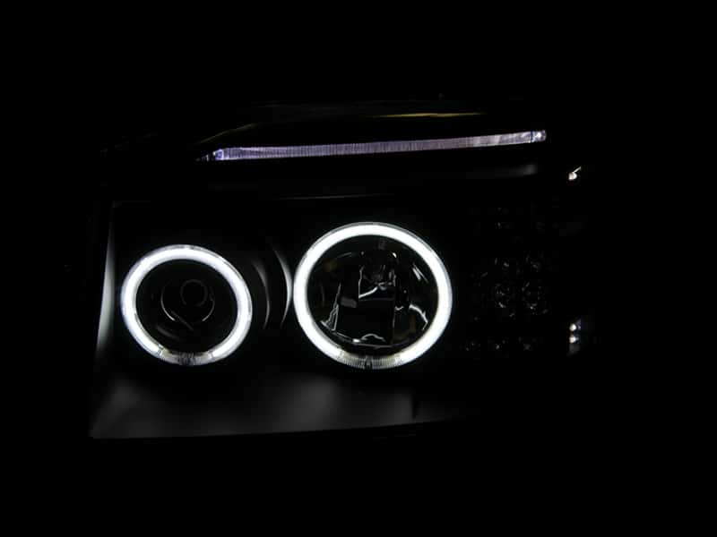 ANZO — ANZO 2001-2004 Nissan Frontier Projector Headlights w/ Halo Black (CCFL)
Head Light Set
HdLtSet - view 6