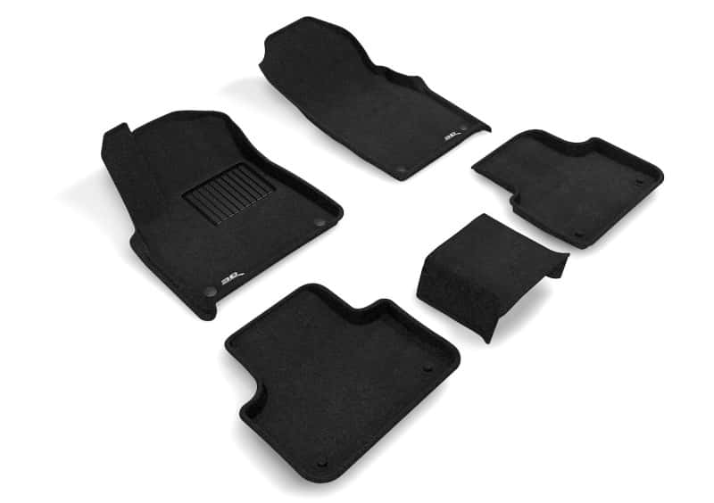 3D MAXpider — 3D MAXpider 17-24 Audi Q7 (4M) / Sq7 (4M) 20-24 / Q8 19-24 / Sq8/Rs Q8 20-24 Elegant Black R1 R2
Floor Mat Set - view 1