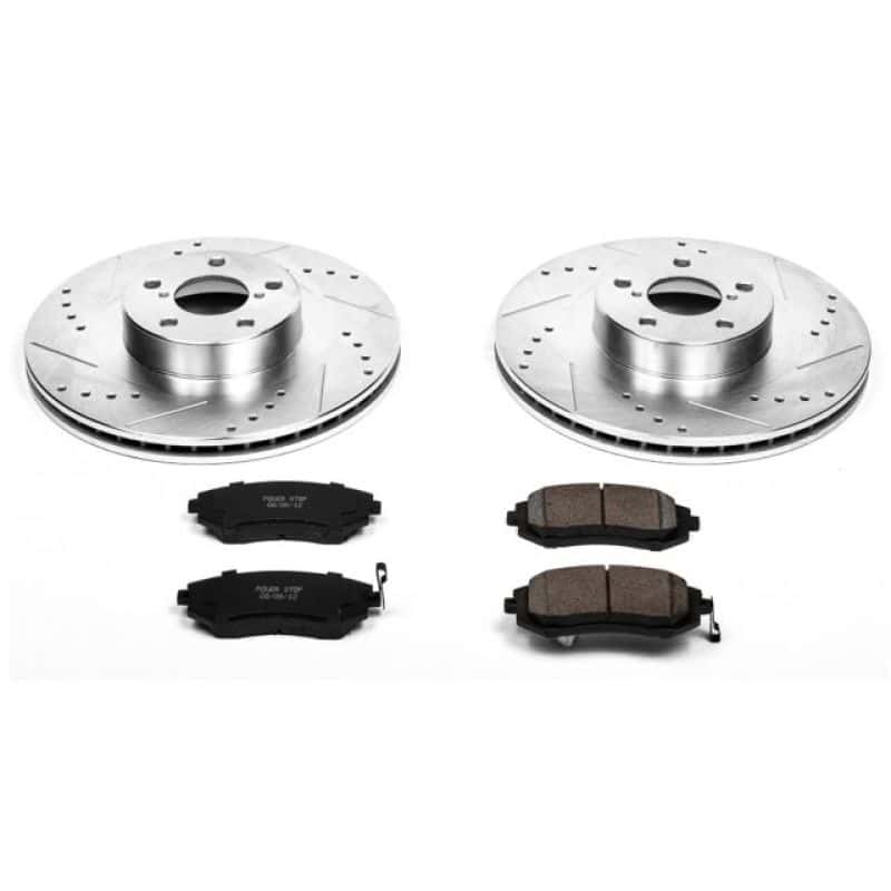 PowerStop — Power Stop 05-06 Saab 9-2X Front Z23 Evolution Sport Brake Kit - view 1