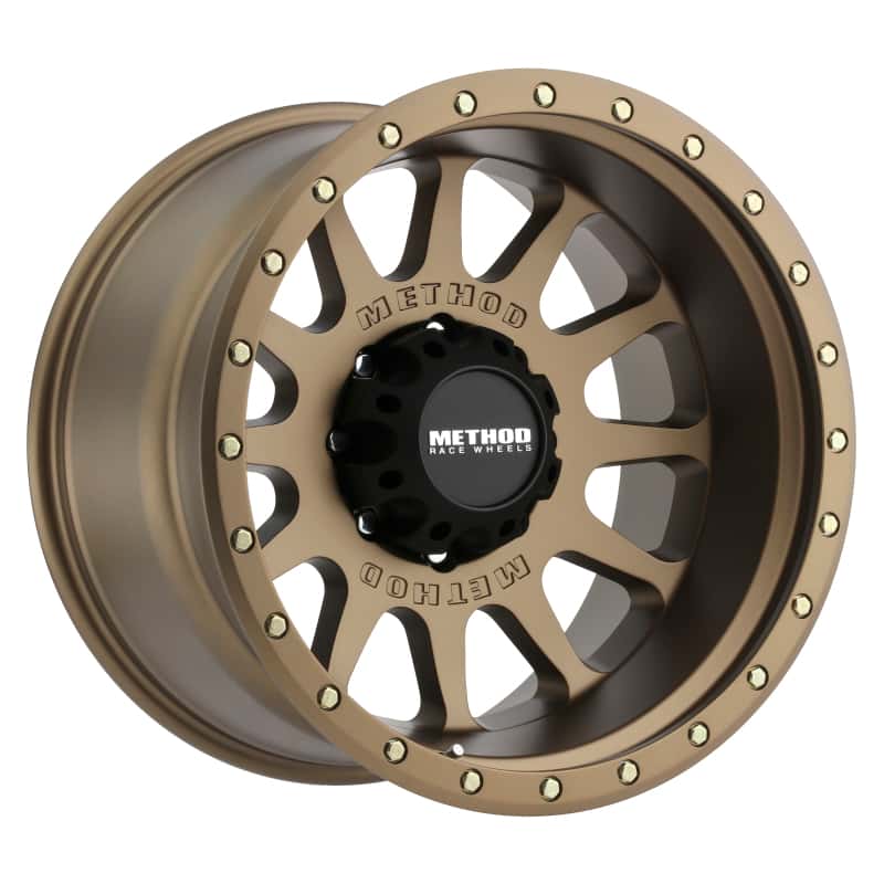 Method Wheels — Method MR605 NV 20x10 -24mm Offset 8x6.5 121.3mm CB Method Bronze Wheel - view 1