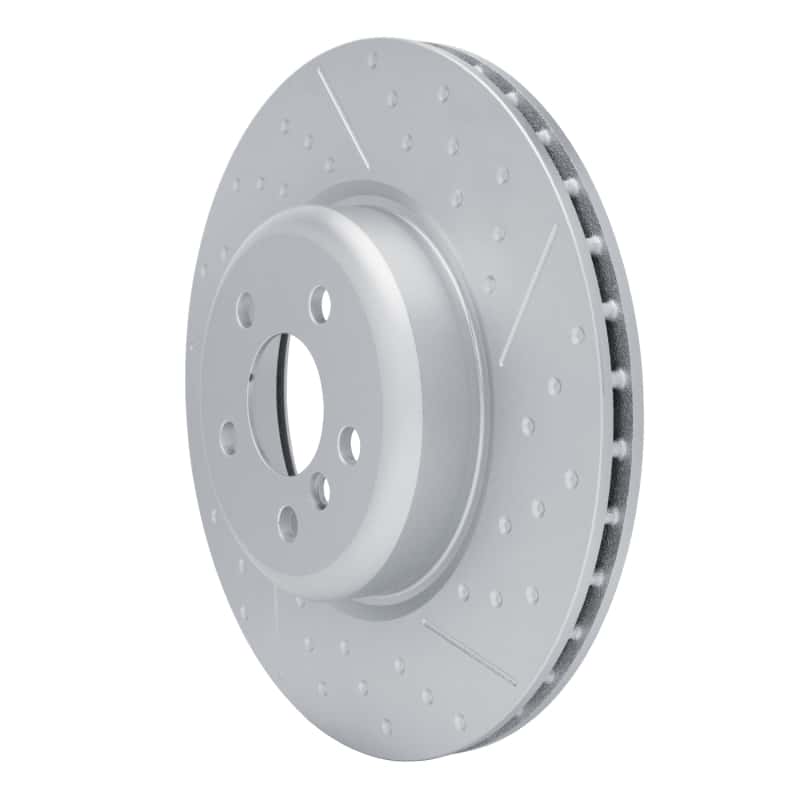 DFC — DFC 20-25 BMW M340i Right Rear GeoSPEC Coated Rotor - Dimpled and Slotted - view 2