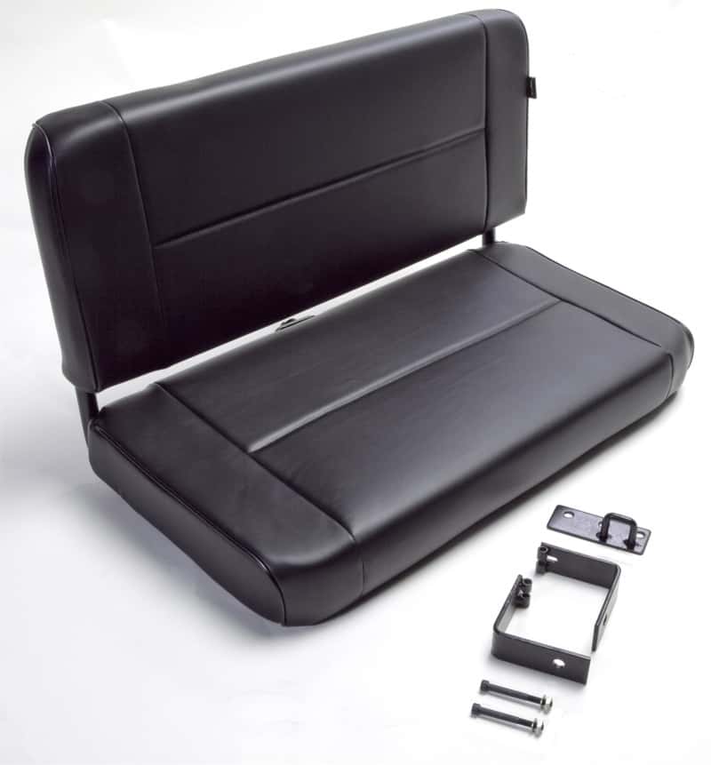 Rugged Ridge — Rugged Ridge Fixed Rear Seat Black 55-95 Jeep CJ / Jeep Wrangler
OFFROAD_SEATS
Seat - view 4