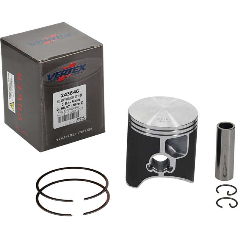 Vertex Pistons — Vertex Piston 18-24 Beta RR 2T 250 250cc Cast Replica Piston Kit - view 2