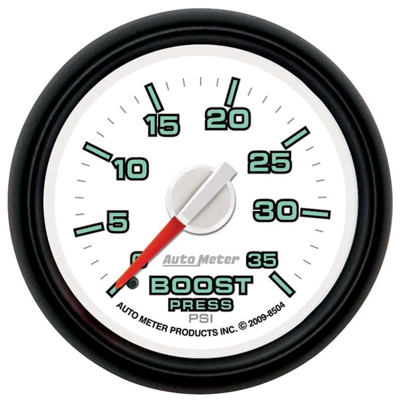AutoMeter — Autometer Factory Match 52.4mm Mechanical 0-35 PSI Boost Gauge
2-1/16" BOOST, 0-35 - view 4