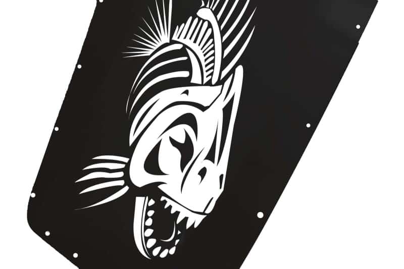 Fishbone Offroad — Fishbone Offroad 03-06 Jeep JK Jeep Wrangler Hood Louver - Black - view 5