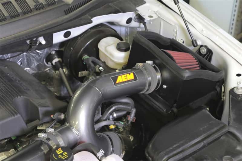 AEM Induction — AEM 17-18 Ford F-150 3.5L V6 F/I Gunmetal Gray Cold Air Intake
Cold Air Intake Syst
AEM Cold Air Intake - view 5