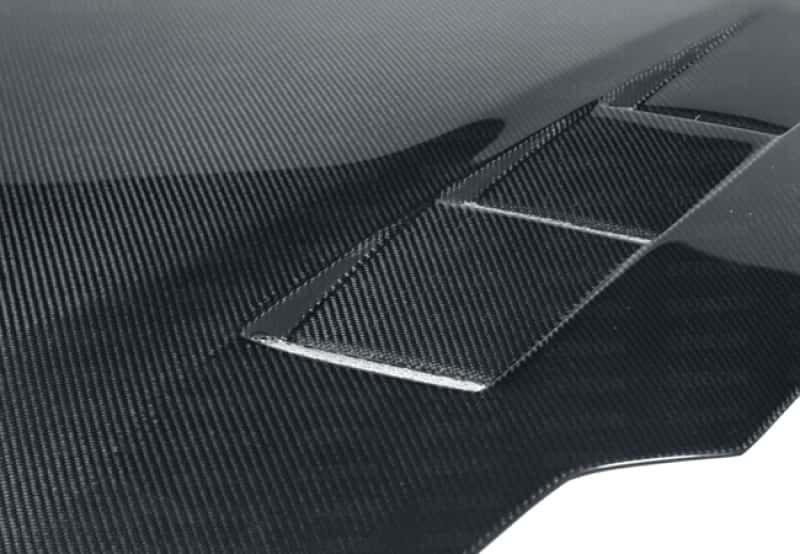Seibon — Seibon 07-08 Nissan 350z TS-style Carbon Fiber Hood - view 4