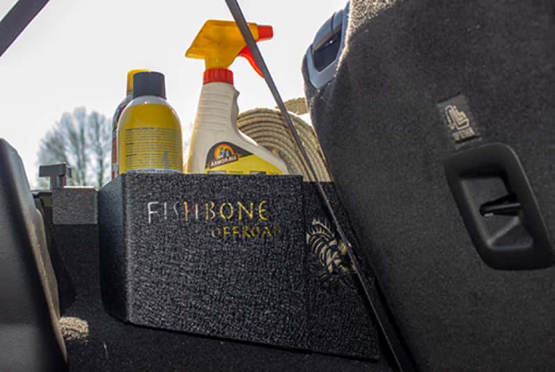 Fishbone Offroad — Fishbone Offroad 2018+ Jeep JLU Wrangler JL 4 Door Driver Side Wheel Well Storage Bin - Single - view 6