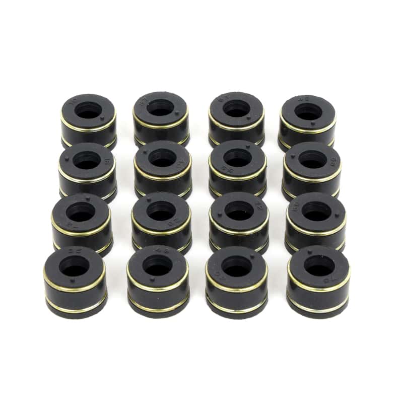 Cometic Gasket — Cometic 3/8in x 0.623in x 0.470in x 0.790in Nitrile Valve Stem Seal-Positive 2 Ring & Band-16 Pack
Valve Stem Seal - view 1