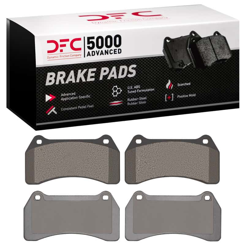 DFC — DFC 03-05 Jaguar S-Type Front 5000 Advanced Low Metallic Brake Pads
DFC Brake Pad Set - view 1