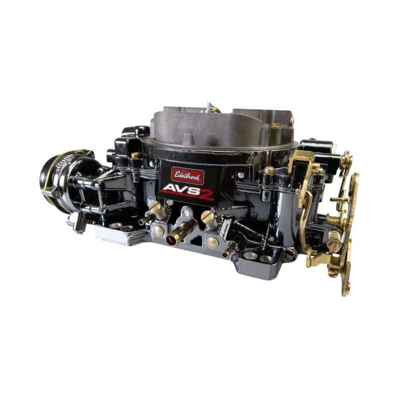 Edelbrock — Edelbrock Carburetor AVS2 Series 650 CFM Electric Choke - Black Plasma Finish - view 5