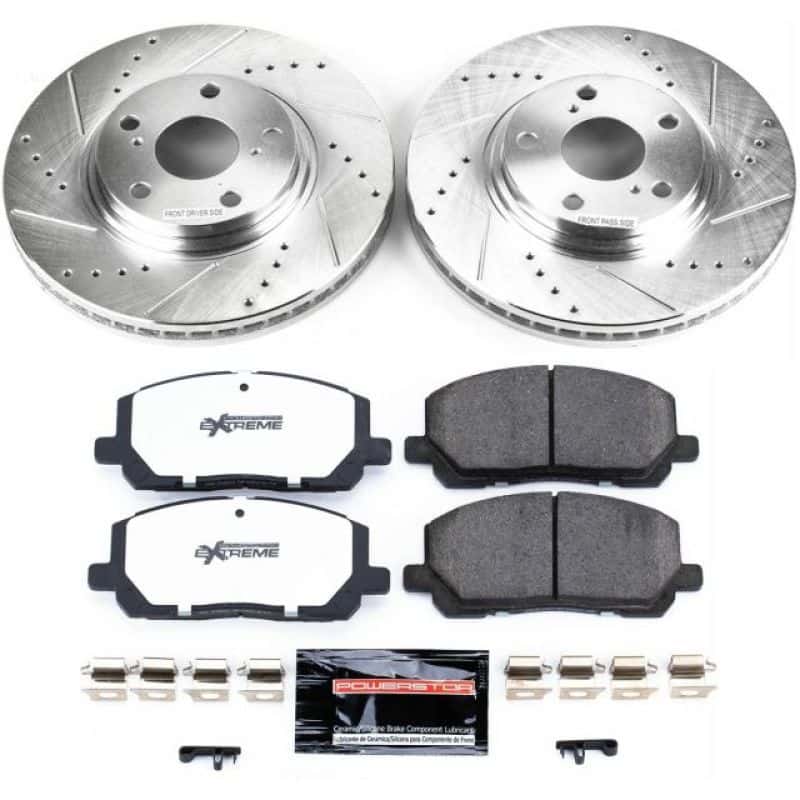 PowerStop — Power Stop 01-07 Toyota Highlander Front Z36 Truck & Tow Brake Kit - view 1