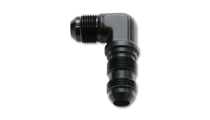 Vibrant — Vibrant -12AN Bulkhead Adapter 90 Degree Elbow Fitting - Anodized Black Only
12AN90DegBulkhdAdptr
-12AN90DgBulkheadAdp
AN Fitting - view 4