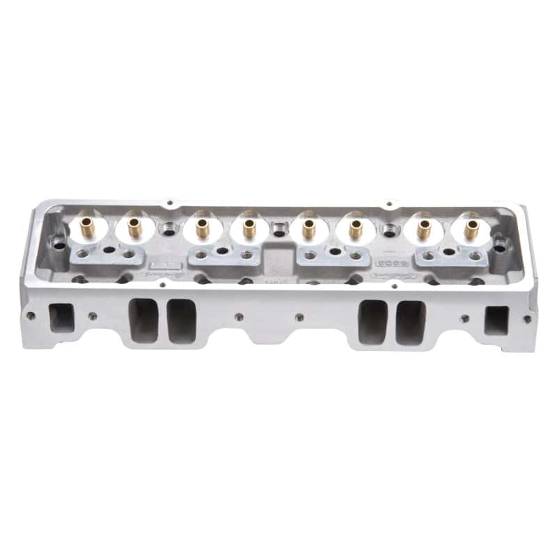 Edelbrock — Edelbrock Cylinder Head SBC NHRA Legal 64cc Angled Plug Bare Single
CYL HEADS-RACE - view 1