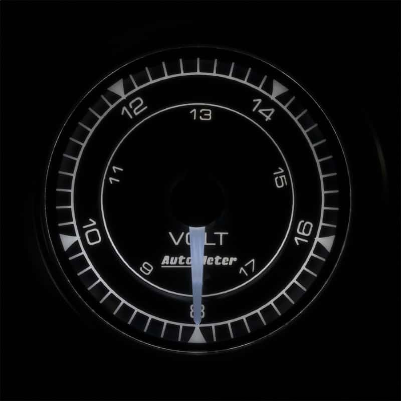 AutoMeter — Autometer Chrono 2-1/16in 18V Voltmeter Gauge
2" VOLTMETR 18V S CH - view 6