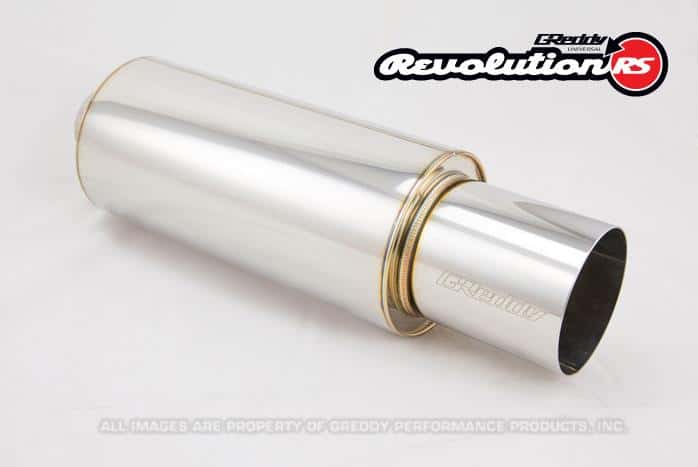 GReddy — GReddy 3.0in Universal Revolution Muffler - view 1