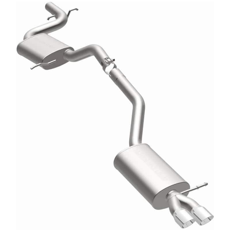 Magnaflow — MagnaFlow 12 VW Jetta 2.0L Turbocharged Dual Straight D/S Rear Exit Stainless Cat Back Perf Exhaust
Cat-Back - view 3