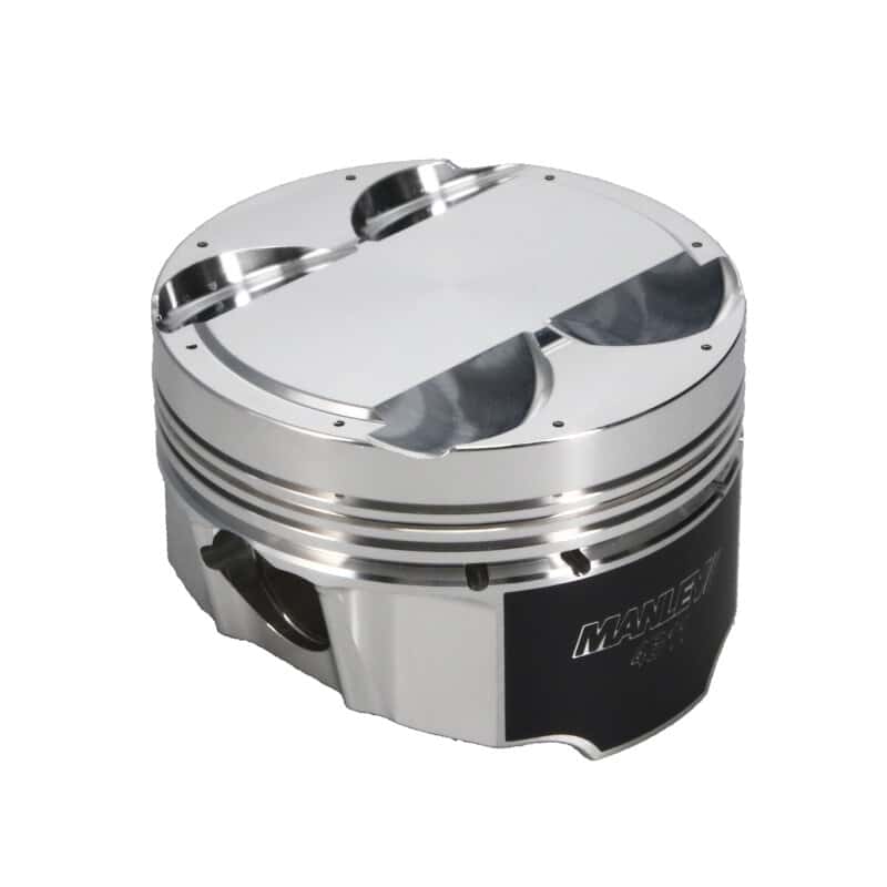 Manley Performance — Manley Mitsubishi 4B11 86.5mm Bore 9.0:1 CR -5cc Dish Turbo Tuff Piston Set w/ Rings
Piston Set - view 6