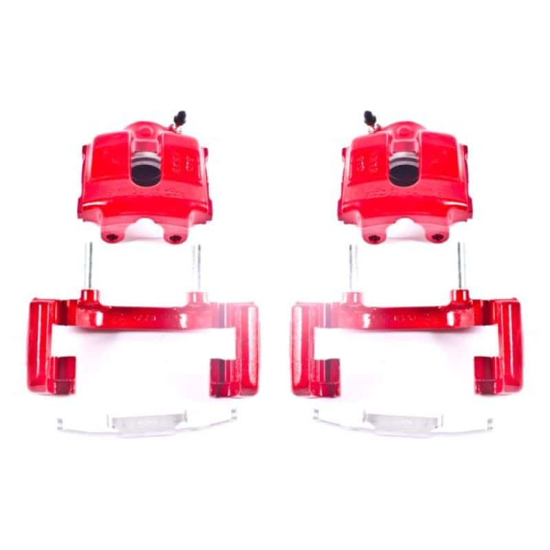 PowerStop — Power Stop 01-05 BMW 320i Front Red Calipers w/Brackets - Pair
Caliper Set - view 1