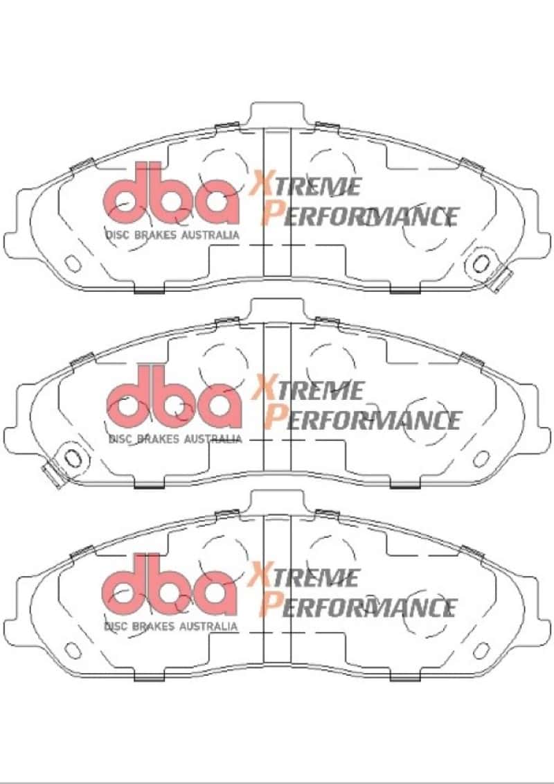 DBA — DBA 97-06 Corvette (Incl C5 Z06) XP650 Front Brake Pads
Brake Pad - view 1