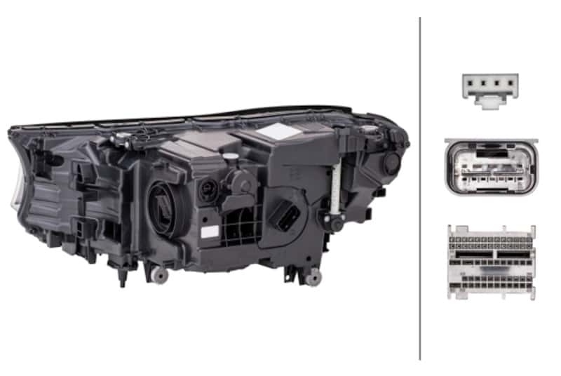 Hella — Hella 2016-2020 BMW 740e xDrive Headlight Assembly
DrivingLight - view 4