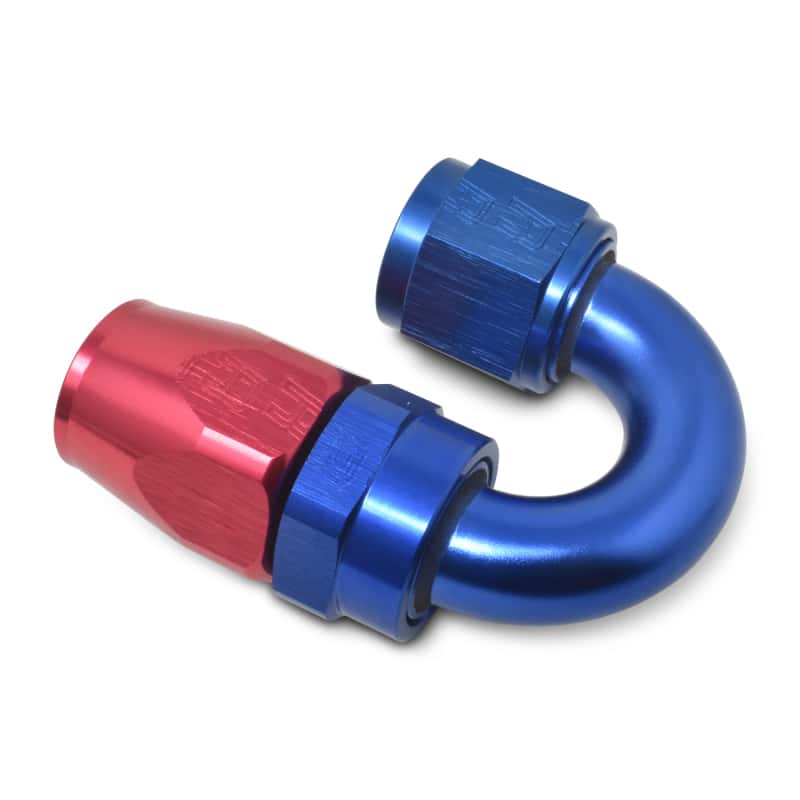 Russell — Russell Performance -12 AN Red/Blue 180 Degree Full Flow Swivel Hose End (With 1-1/8in Radius)
Hose Fitting - view 5