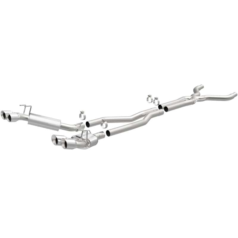 Magnaflow — MagnaFlow 13 Chevy Camaro V8 6.2L S/C Quad Split Rear Exit Cat Back Perf Exhaust
Cat-Back - view 31