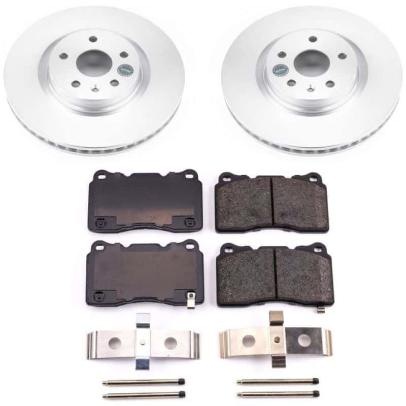 PowerStop — Power Stop 14-17 Buick Regal Front Z17 Evolution Geomet Coated Brake Kit - view 1