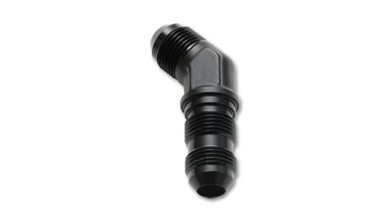 Vibrant — Vibrant -6AN Bulkhead Adapter 45 Degree Elbow Fitting - Anodized Black Only
-6AN45DegBulkheadAdp
6AN45DegBulkhdAdptr
AN Fitting - view 2
