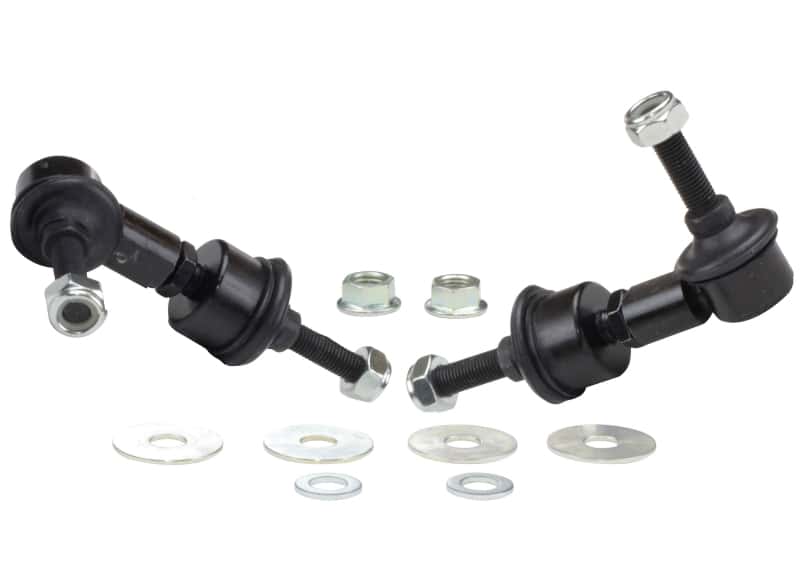 Whiteline — Whiteline 5/05+ Ford Focus / 04+ Mazda 3 BK Rear Swaybar Link Kit H/Duty Adj Steel Ball
Link Kit - view 4