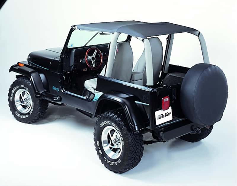 Bestop — Bestop 92-95 Jeep Wrangler YJ Strapless Safari Bikini (Charcoal / Gray)
Strapless Bikini - view 1