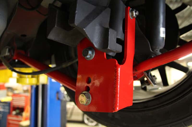UMI Performance — UMI Performance 05-14 Ford Mustang Rear Control Arm Relocation Brackets- Bolt In
Control Arm Bracket - view 7