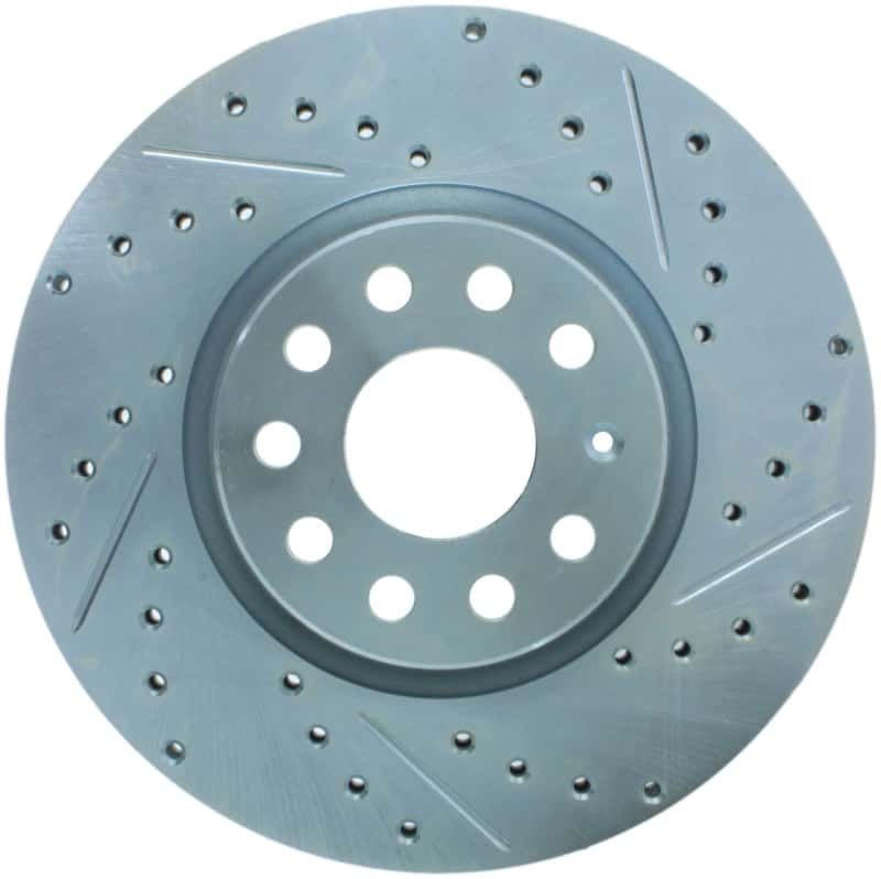 Stoptech — StopTech Select Sport 06-17 Volkswagen Jetta Slotted & Drilled Front Left Rotor
Drill/Slotted Rotor
Disc Brake Rotor - view 2