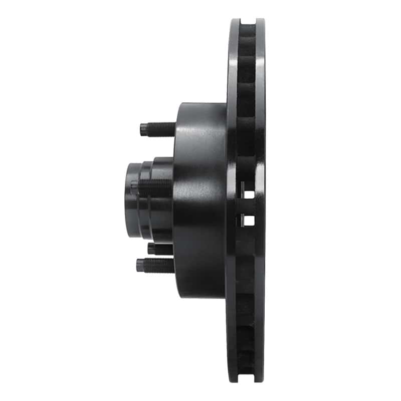 R1 Concepts — R1 95-11 Ford Explorer Front Left Drilled & Slotted Black Brake Rotor
R1 Brake Rotor Drill - view 3