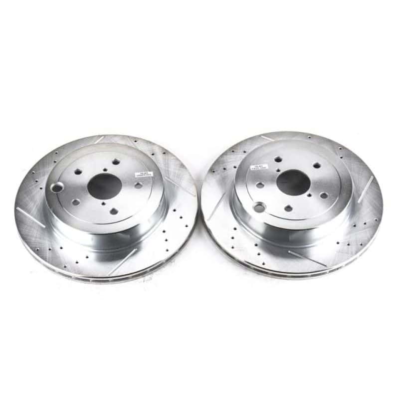PowerStop — Power Stop 08-14 Subaru Impreza Rear Evolution Drilled & Slotted Rotors - Pair
PowerStop XPR - view 1