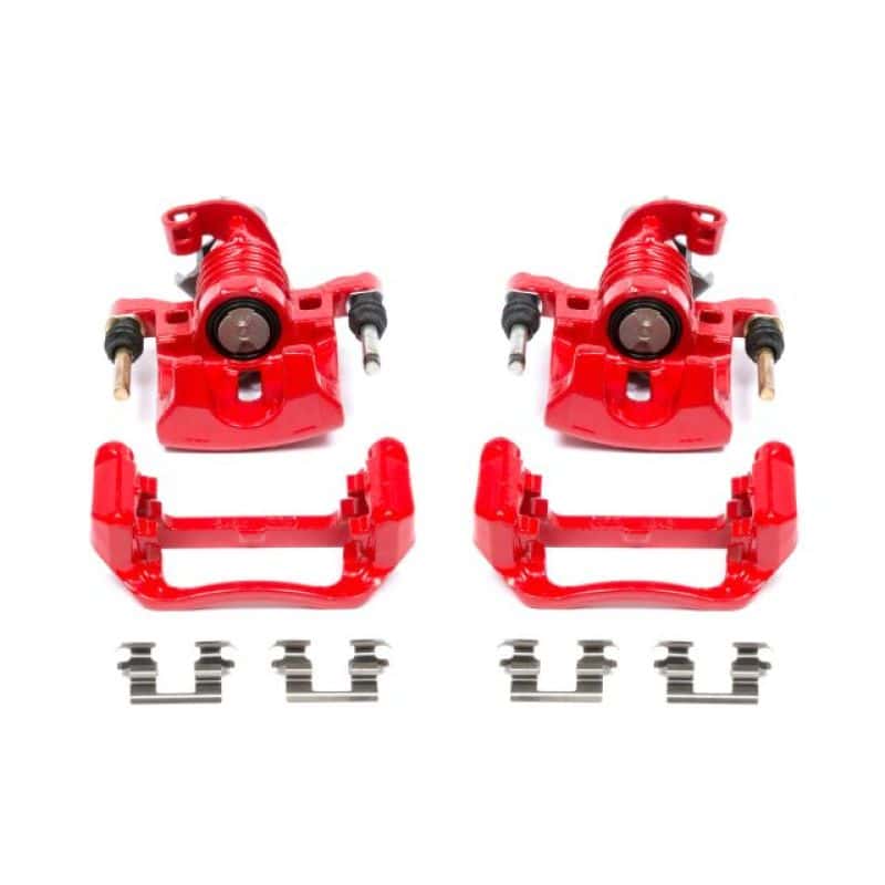 PowerStop — Power Stop 04-05 Pontiac Grand Prix Rear Red Calipers w/Brackets - Pair
Caliper Set - view 1
