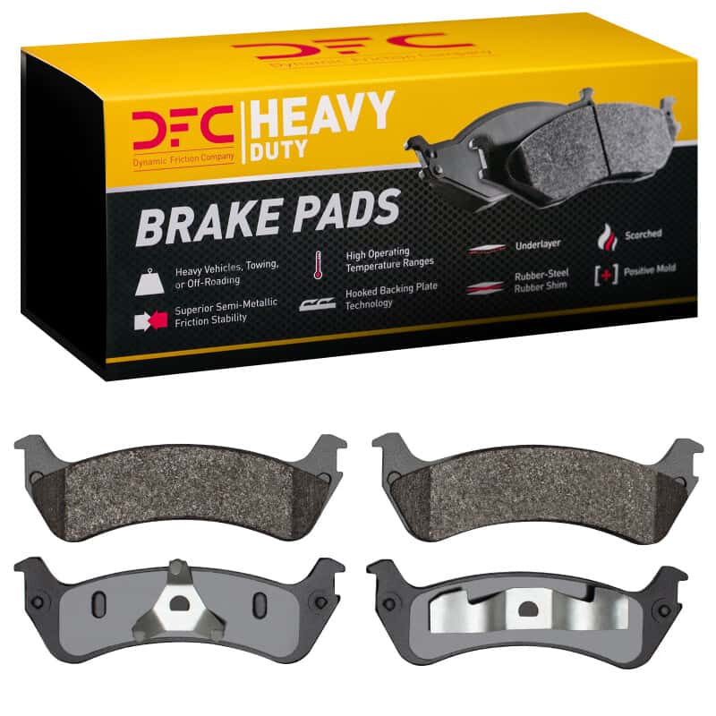 DFC — DFC 95-02 Ford Ranger (USA/Canada) Rear Heavy Duty Pads - Semi Metallic
DFC Brake Pad Set - view 1
