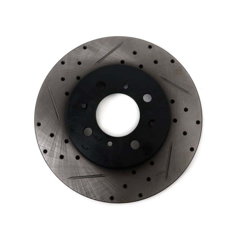 BLOX Racing — BLOX Racing Slotted And Cross-Drilled Rotor Left SIde - view 11