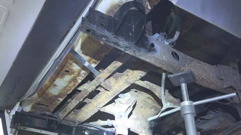 RustBuster — Rust Buster Avalanche/Suburban/Yukon Rear Body Frame Mount - view 13