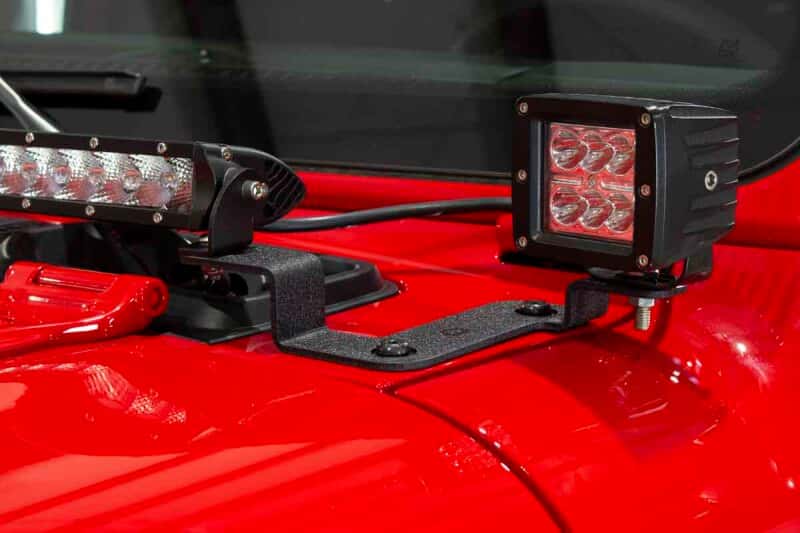 Fishbone Offroad — Fishbone Offroad 2018+ Jeep Wrangler JL Cowl Light Bracket - view 11