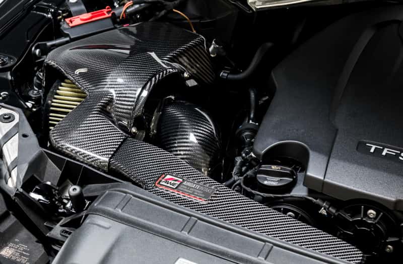 AWE Tuning — AWE Tuning Audi B9 A4/A5 2.0T Quattro Carbon Fiber AirGate Intake w/ Lid
AirGate™ Intake - view 2