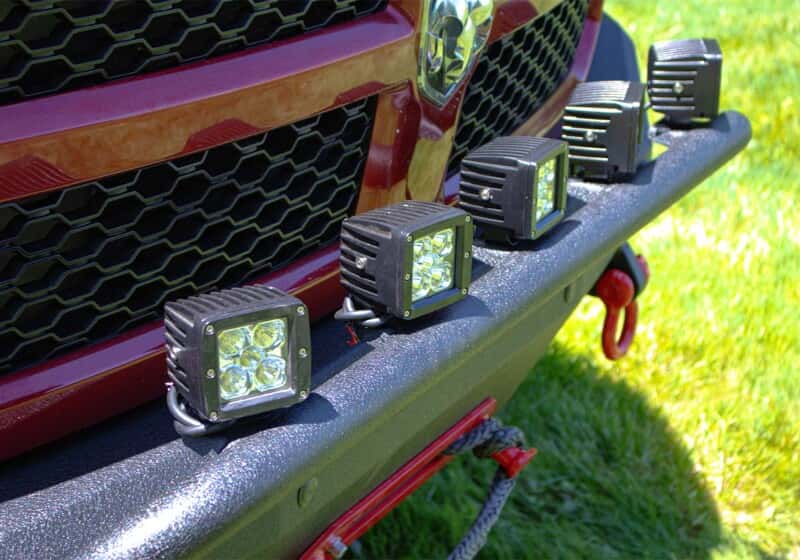 Fishbone Offroad — Fishbone Offroad 2009+ Ram 1500 Classic Anglerfish Front Bumper - Black Texture - view 9