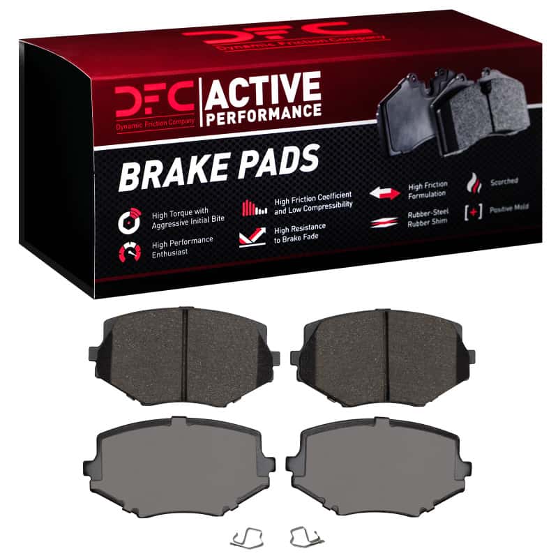 DFC — DFC 94-02 Mazda Miata Front Active Performance Pads - Low Metallic
DFC Brake Pad Set - view 4