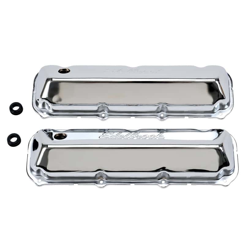 Edelbrock — Edelbrock Valve Cover Signature Series Ford 429/460 CI V8 Chrome
CHROME/PRO-FLO - view 2