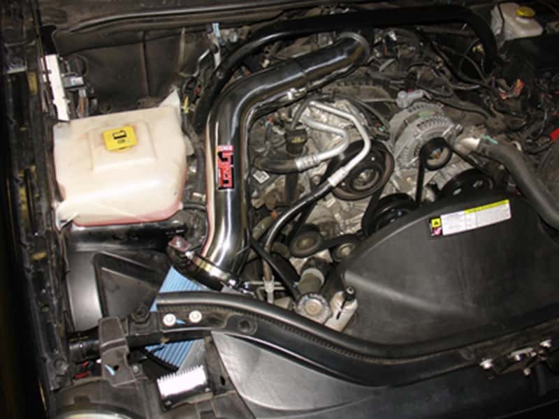 Injen — Injen 05-10 Grand Cherokee WK Wrinkle Bk Power-Flow Intake w/ MR Tech & Web Nano Fiber Dry Filter
Short Ram Intake
Air Intake Kit - view 4